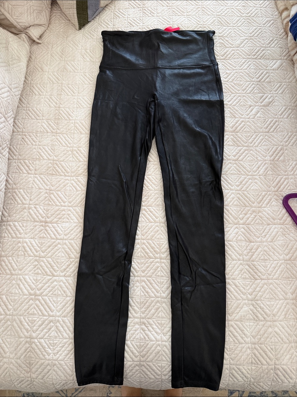 Spanx Faux Leather Leggings size L